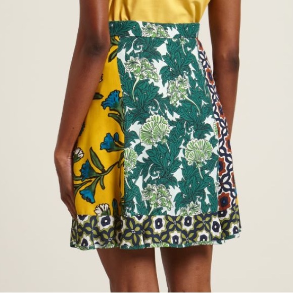 NWOT Weekend Max Mara Short Flora Mini Skirt Size: Medium US4/6 Spring/Summer - Picture 5 of 14